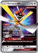 Kartana GX (70/111) — card price