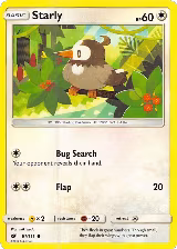 Starly (81/111) — card price