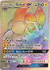Alolan Golem GX (Secret) (113/111), SM - Crimson Invasion — Pokémon card price