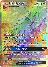 Silvally GX (Secret) (119/111), SM - Crimson Invasion — Pokémon card price