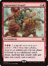 Aggravated Assault (25), Explorers of Ixalan — Magic card price