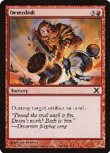 Demolish (196) — card price