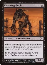 Festering Goblin (143) — card price