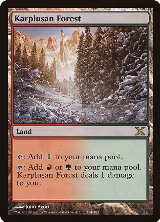 Karplusan Forest (354), 10th Edition — Magic card price
