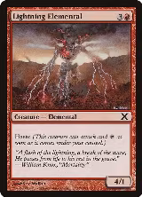 Lightning Elemental (217) — card price