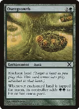 Overgrowth (283), 10th Edition — Magic card price