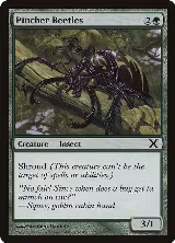 Pincher Beetles (285), 10th Edition — Magic card price