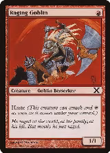 Raging Goblin (224), 10th Edition — Magic card price
