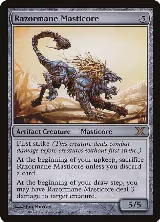 Razormane Masticore (340), 10th Edition — Magic card price