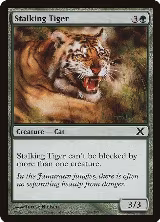 Stalking Tiger (299), 10th Edition — Magic card price