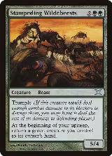 Stampeding Wildebeests (300), 10th Edition — Magic card price
