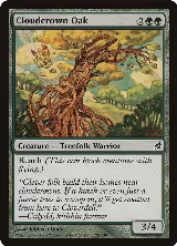 Cloudcrown Oak (201) — card price