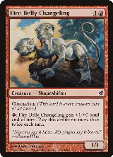 Fire-Belly Changeling (164) — card price