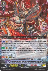 Star-vader, Chaos Breaker Dragon (G-CB06/Re:02EN), G-CB06: Rondeau of Chaos and Salvation — Vanguard card price