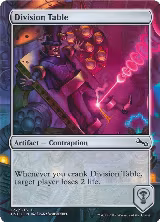 Division Table (177) — card price