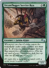 Steamflogger Service Rep (124) — card price