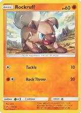 Rockruff (#29) (29/30), SM Trainer Kit: Lycanroc & Alolan Raichu — Pokémon card price