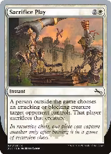 Sacrifice Play (21) — card price