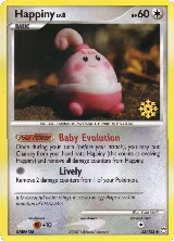 Happiny - 52/123 (052/123) — card price