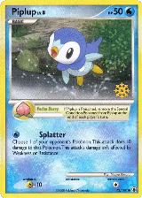 Piplup - 72/100 (072/100) — card price