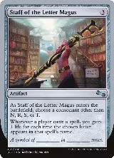Staff of the Letter Magus (159) — card price