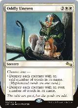 Oddly Uneven (15) — card price