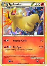 Typhlosion - 32/123 (Cracked Ice Holo) (032/123), Deck Exclusives — Pokémon card price