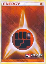 Fighting Energy (2010 Play! Pokemon), League & Championship Cards — Pokémon card price