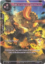 Ferocious Triceratops (Full Art) (ADK-041) — card price