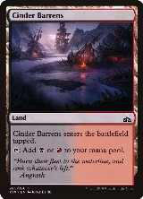 Cinder Barrens (205), Rivals of Ixalan — Magic card price