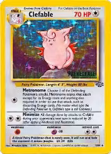 Clefable (Prerelease) (01/64), WoTC Promo — Pokémon card price