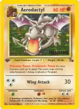 Aerodactyl (Prerelease) (01/62), WoTC Promo — Pokémon card price
