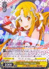 On Stage, Asuna (SR) (SAO/S51-E001S SR) — card price