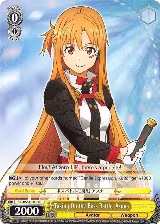 Taking On the Boss Battle, Asuna (SAO/S51-E013 C) — card price