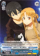 Cuddling Couple, Kazuto & Asuna (SAO/S51-E086 U) — card price