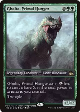 Ghalta, Primal Hunger (130), Game Day & Store Championship Promos — Magic card price