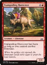Stampeding Horncrest (116) — card price