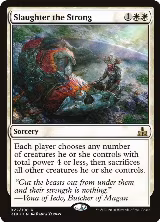 Slaughter the Strong (22) — card price