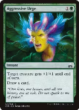 Aggressive Urge (122), Rivals of Ixalan — Magic card price