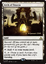 Arch of Orazca (185), Prerelease Cards — Magic card price