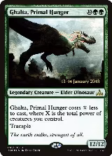 Ghalta, Primal Hunger (RIX) (130), Prerelease Cards — Magic card price