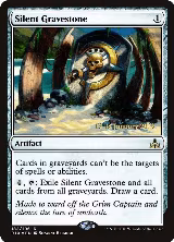 Silent Gravestone (182), Prerelease Cards — Magic card price