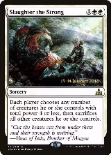 Slaughter the Strong (22) — card price