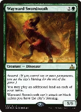 Wayward Swordtooth (150), Prerelease Cards — Magic card price