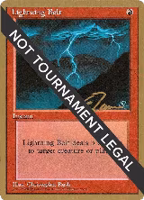 Lightning Bolt - 1996 Eric Tam (4ED) — card price