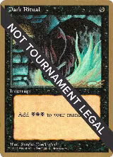 Dark Ritual - 1996 Leon Lindback (4ED) — card price