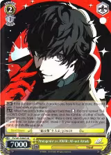Protagonist as JOKER: All-out Attack (SR) (P5/S45-E006S SR), Persona 5 — Weiß Schwarz card price