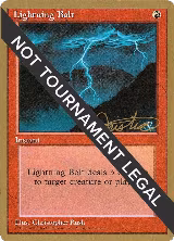 Lightning Bolt - 1996 Mark Justice (4ED) — card price