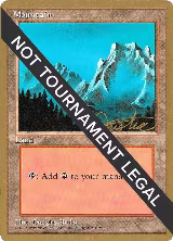 Mountain (B) - 1996 Mark Justice (4ED) — card price