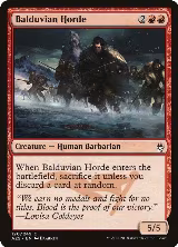 Balduvian Horde (120) — card price